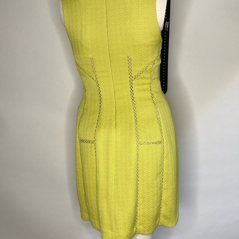 Rebecca Taylor Lined Stitching Detail Dress Sz 2 - Picture 5 of 8